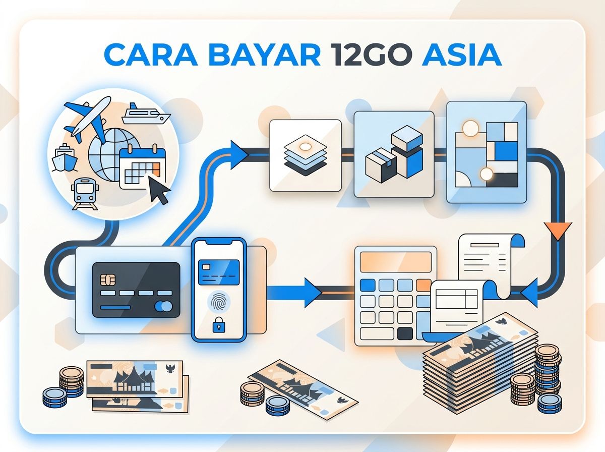 Ilustrasi Harga 12Go Asia di Indonesia: Paket dan Total Rupiah