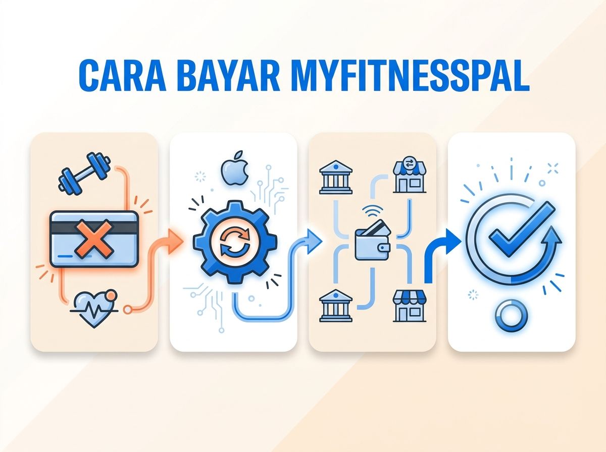 Ilustrasi MyFitnessPal Premium Gagal Bayar atau Kartu Ditolak: Solusinya