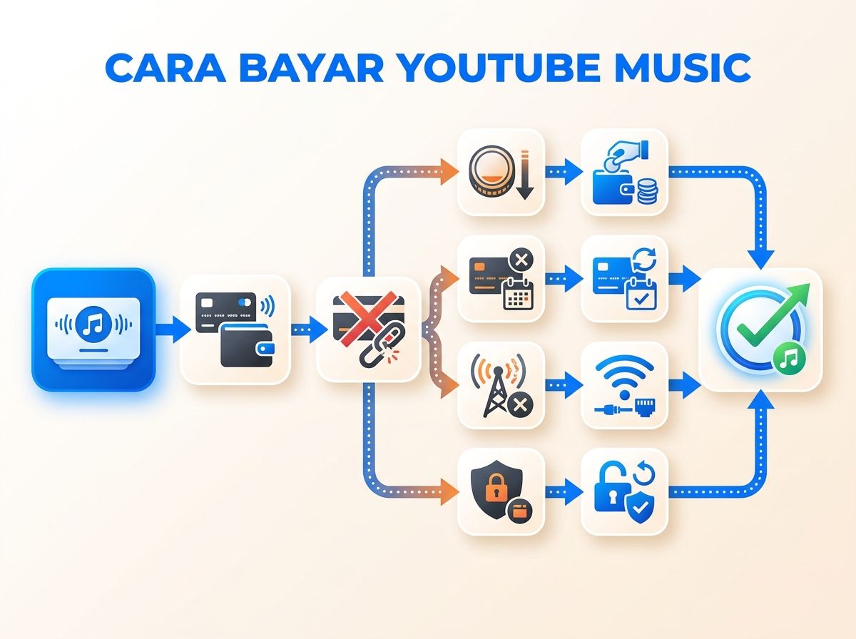 Ilustrasi YouTube Music Premium Gagal Bayar? Ini Penyebab dan Solusi