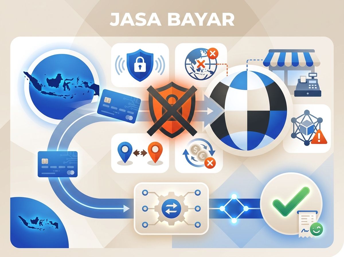 Ilustrasi Kenapa Kartu Kredit Indonesia Sering Ditolak Merchant Luar Negeri