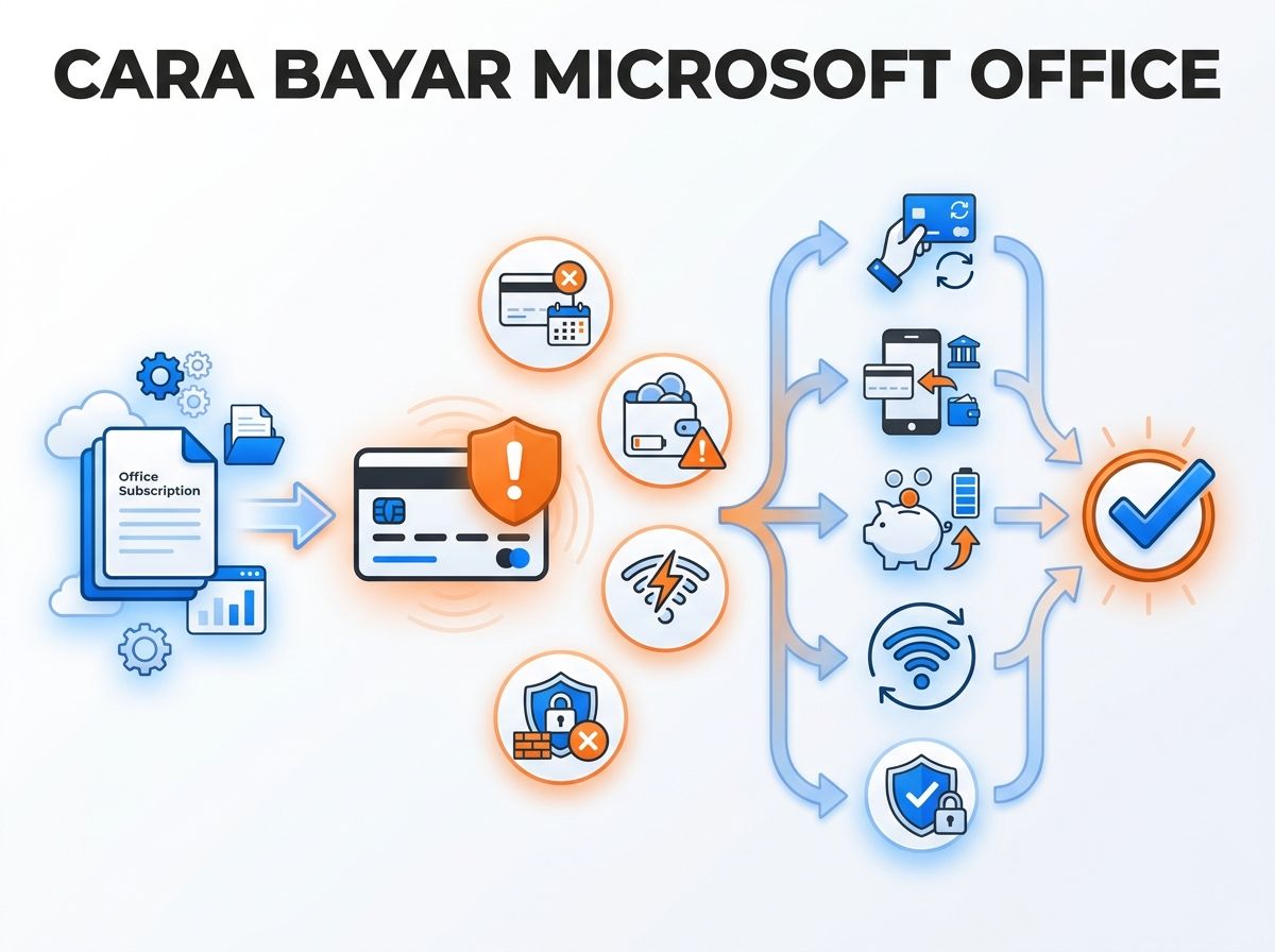 Ilustrasi Microsoft Office 365 Gagal Bayar: Penyebab dan Solusi