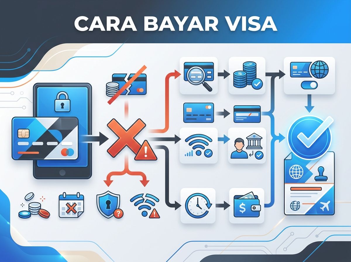 Ilustrasi Visa Online Gagal Bayar atau Kartu Ditolak: Penyebab dan Solusi