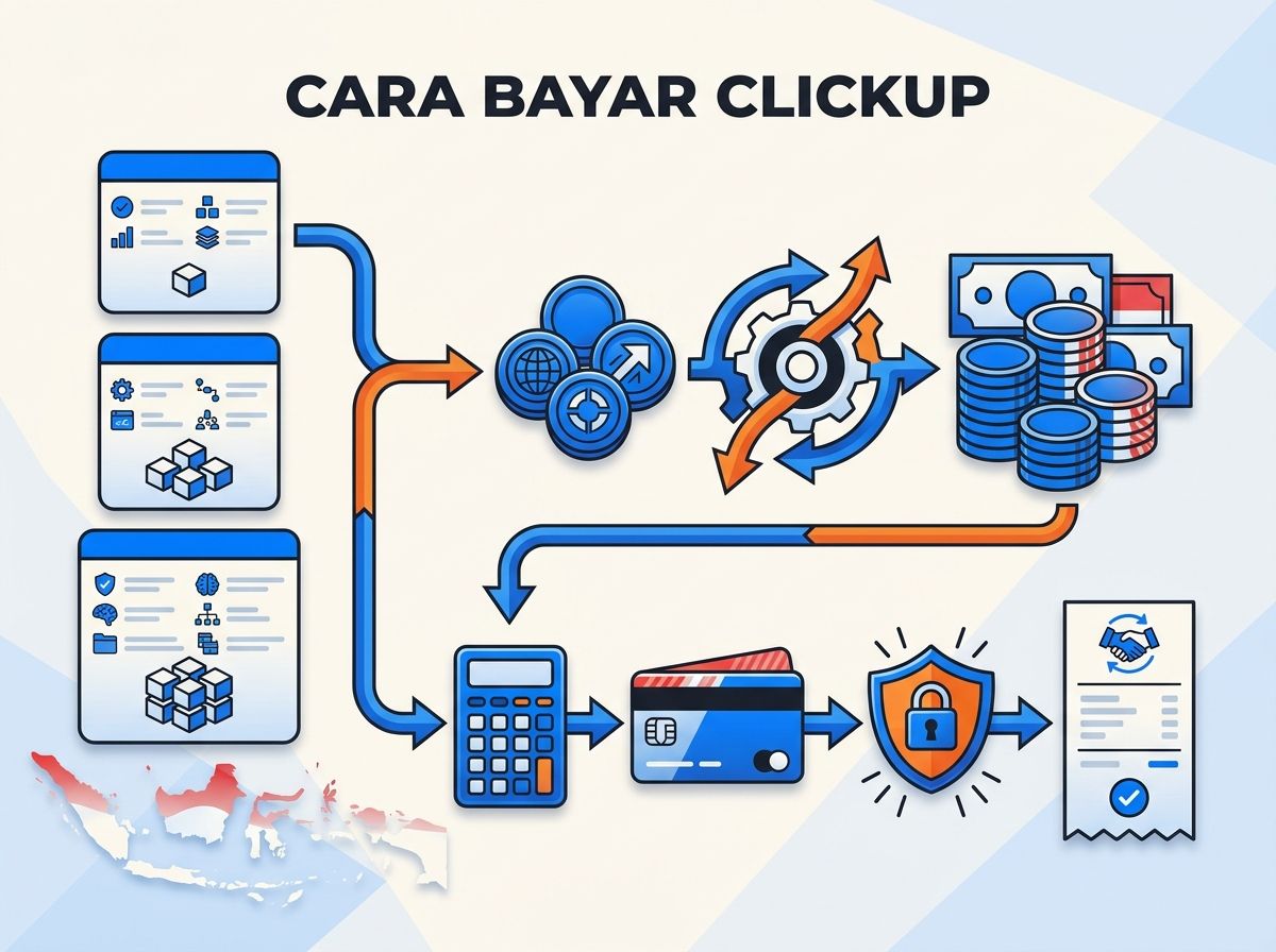 Ilustrasi Harga ClickUp di Indonesia: Paket dan Total Rupiah