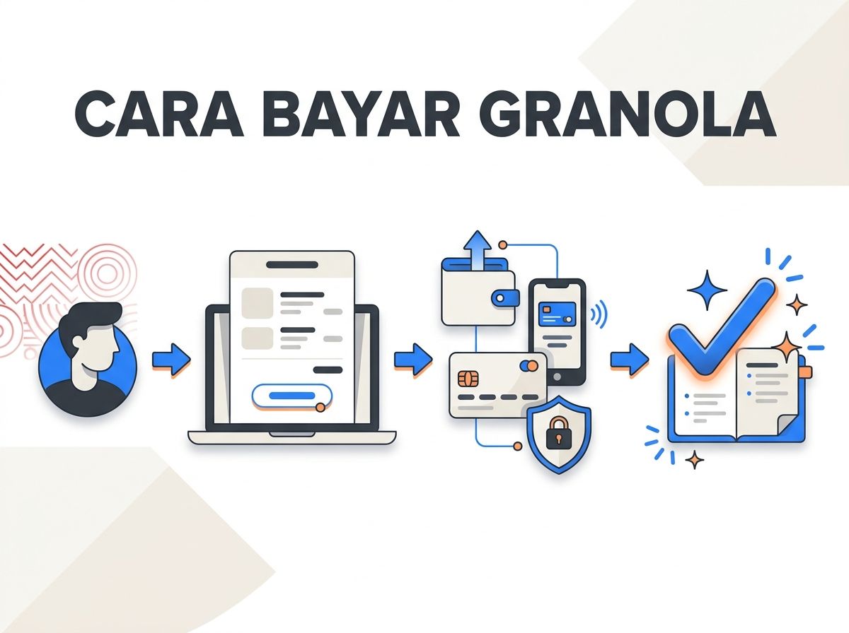 Ilustrasi Cara Bayar Granola dari Indonesia Tanpa Kartu Kredit