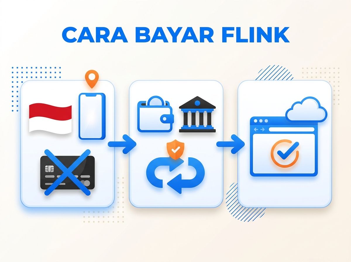 Ilustrasi Cara Bayar Flink dari Indonesia Tanpa Kartu Kredit