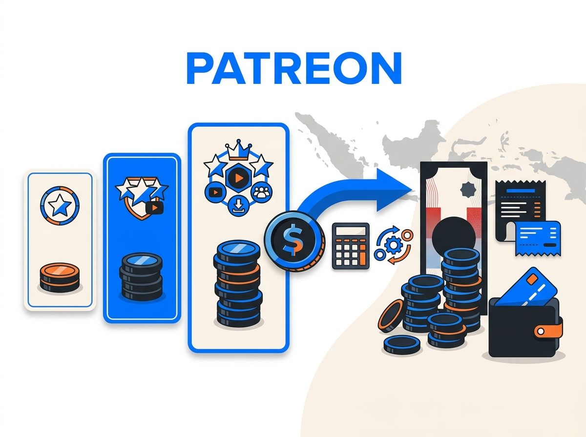 Ilustrasi Harga Patreon di Indonesia: Paket dan Total Rupiah