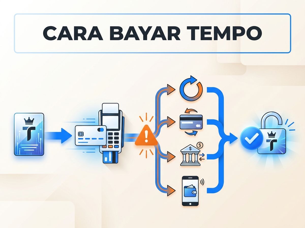 Ilustrasi Cara Bayar Tempo Premium: Solusi Gagal Bayar dan Kartu Ditolak