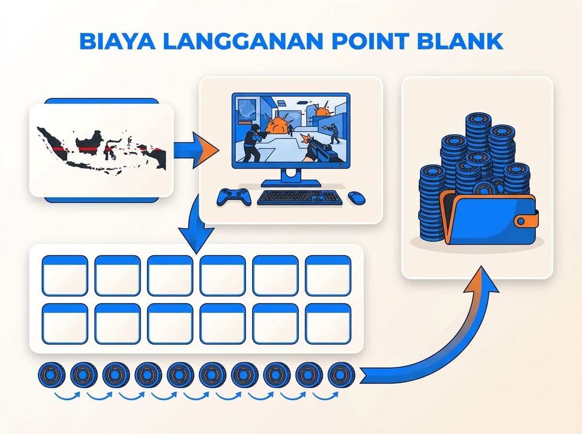 Ilustrasi Berapa Total Biaya Langganan Point Blank Setahun dari Indonesia