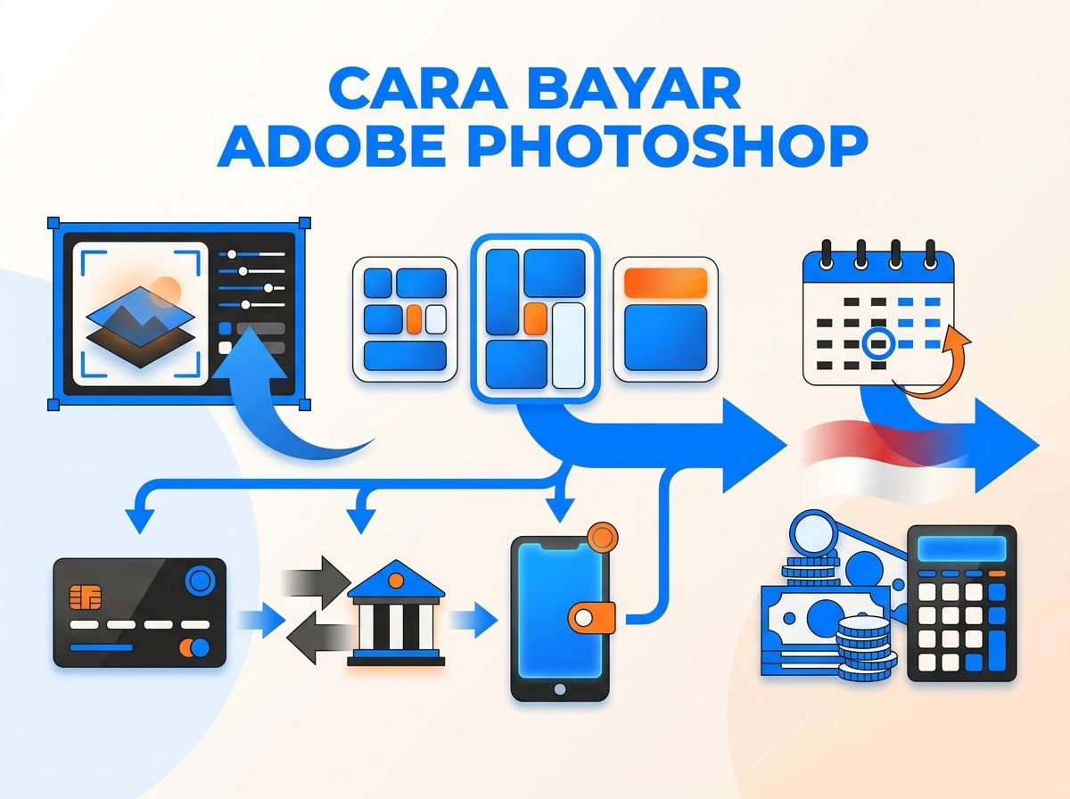 Ilustrasi Harga Adobe Photoshop di Indonesia: Paket dan Total Rupiah