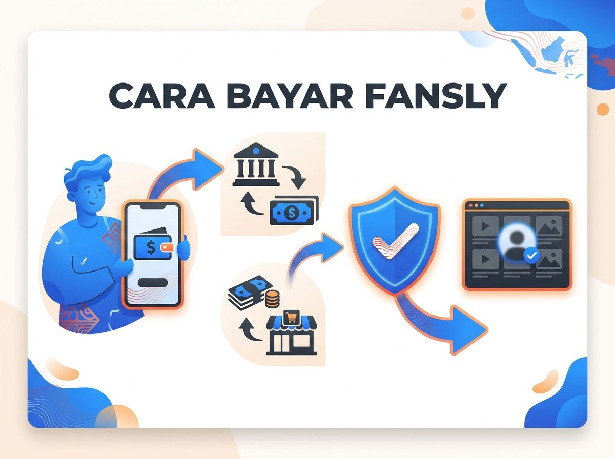 Ilustrasi Cara Bayar Fansly dari Indonesia Tanpa Kartu Kredit