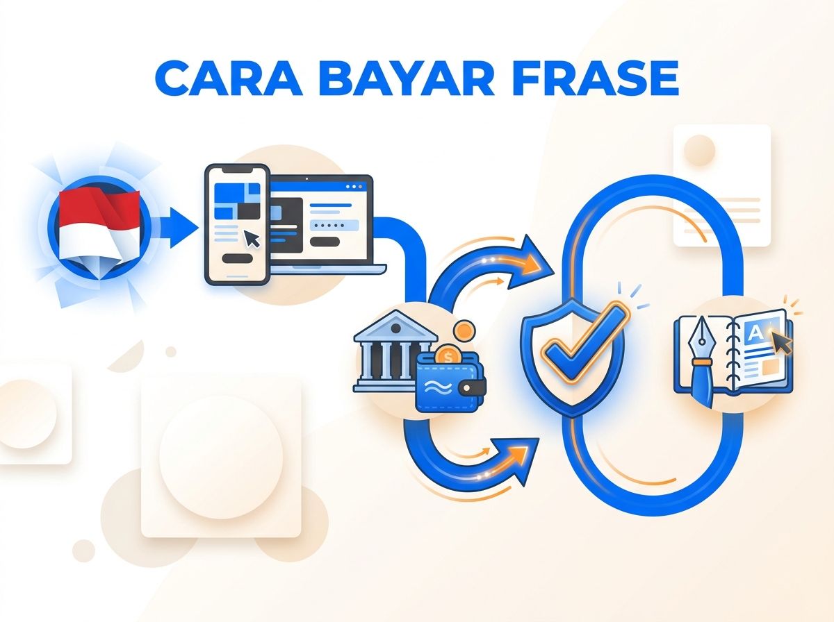 Ilustrasi Cara Bayar Frase Basic dari Indonesia Tanpa Kartu Kredit