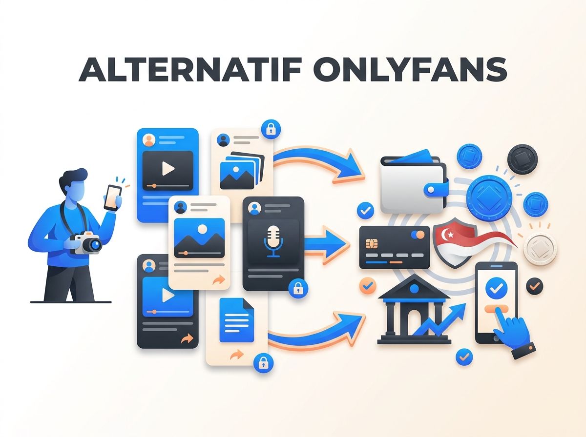 Ilustrasi Alternatif OnlyFans yang Bisa Dibayar dari Indonesia