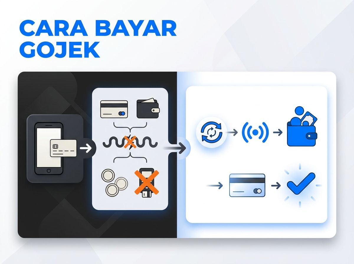 Ilustrasi Gojek Gagal Bayar atau Kartu Ditolak: Penyebab dan Solusi
