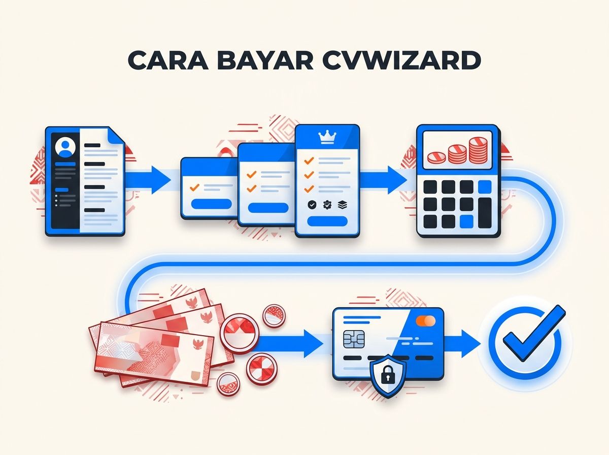 Ilustrasi Harga CVWizard di Indonesia: Paket dan Total Rupiah