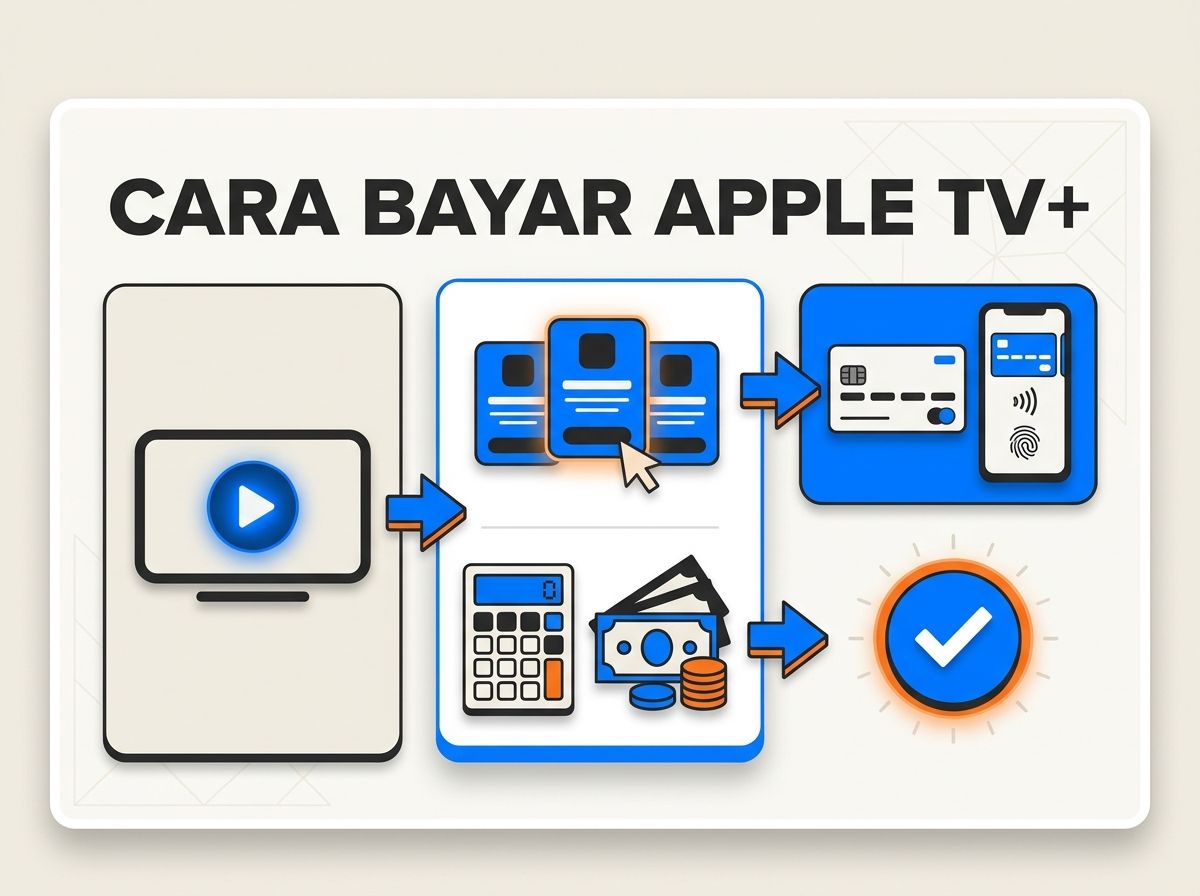 Ilustrasi Cara Bayar Apple TV+ dari Indonesia: Paket dan Total Rupiah