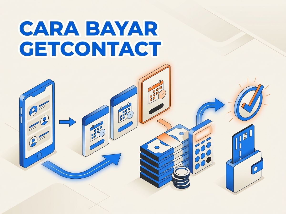 Ilustrasi Cara Bayar GetContact Premium: Paket dan Total Rupiah