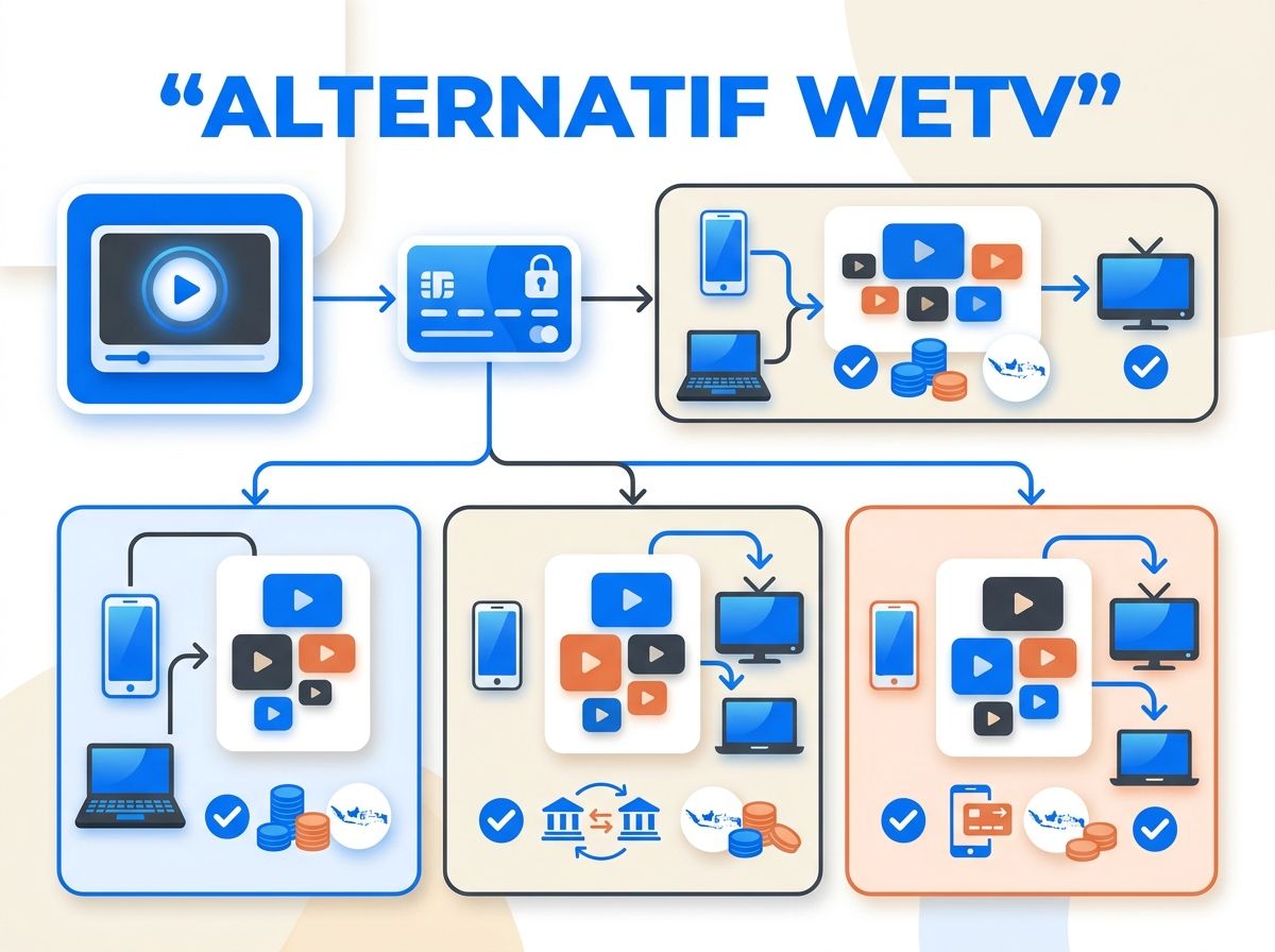 Ilustrasi Alternatif WeTV VIP yang Bisa Dibayar dari Indonesia