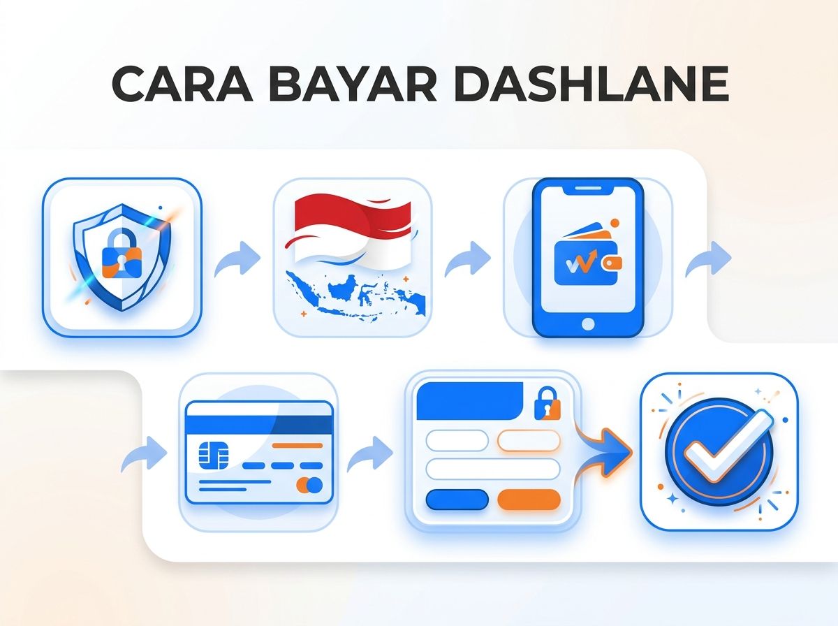 Ilustrasi Cara Bayar Dashlane Premium dari Indonesia Tanpa Kartu Kredit
