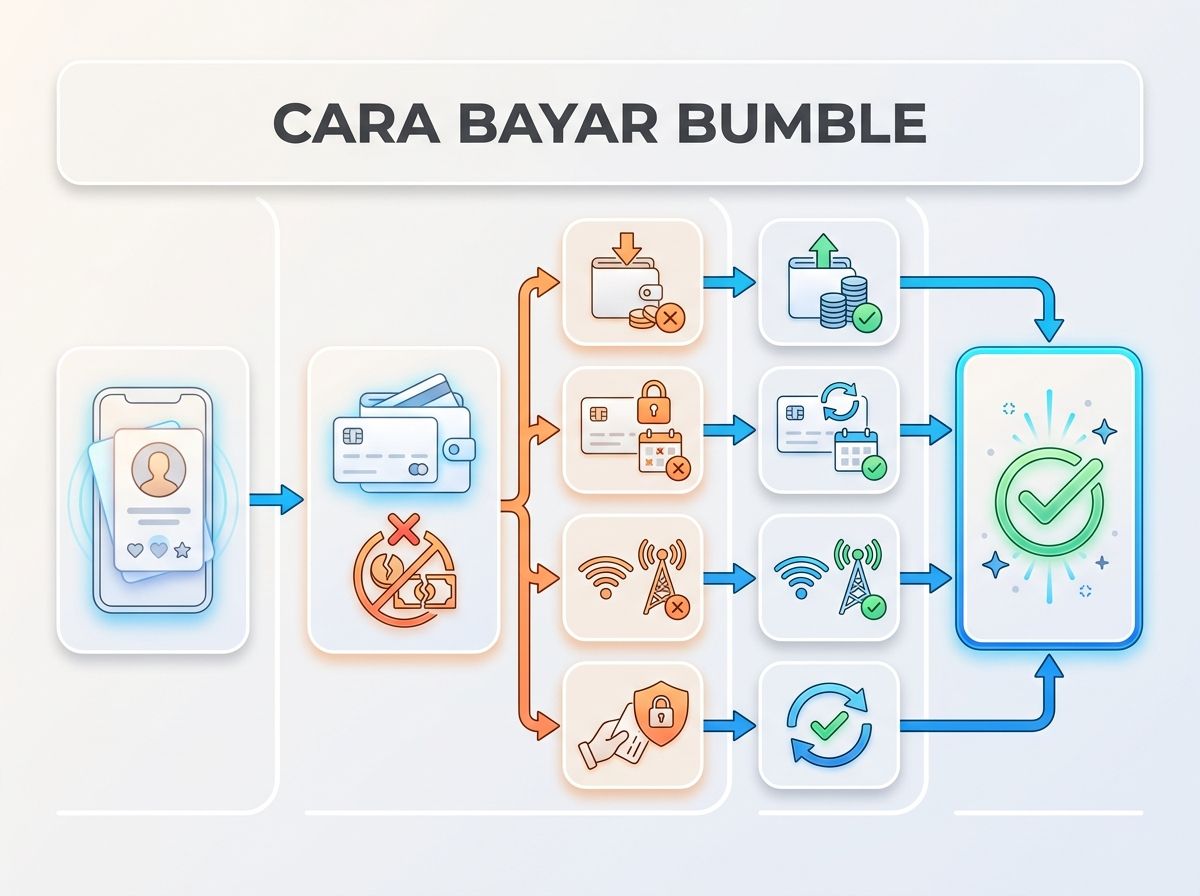 Ilustrasi Bumble Premium Gagal Bayar? Ini Penyebab dan Solusinya