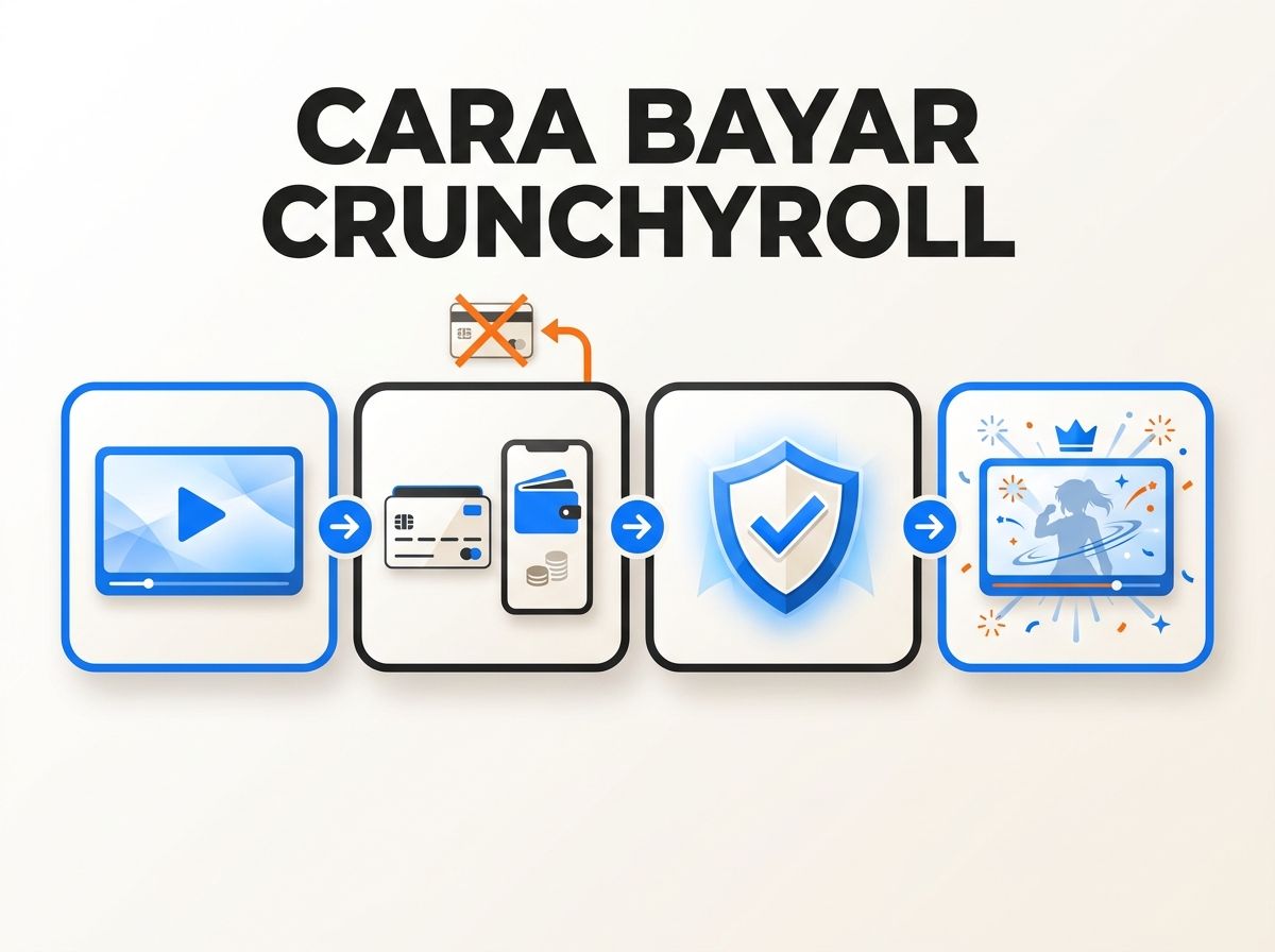 Ilustrasi Crunchyroll Gagal Bayar? Begini Cara Bayar Crunchyroll yang Aman