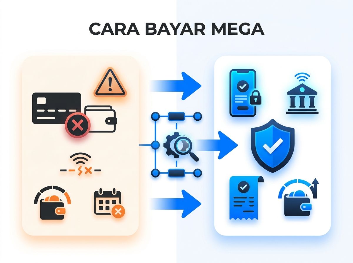 Ilustrasi Mega Pro Gagal Bayar: Penyebab dan Solusi Cara Bayar Mega