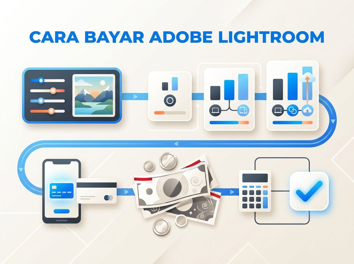 Ilustrasi Harga Adobe Lightroom CC di Indonesia: Paket dan Total Rupiah