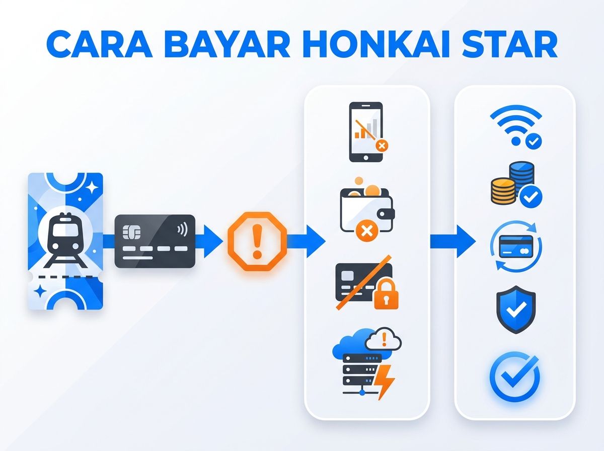 Ilustrasi Honkai Star Rail Express Pass Gagal Bayar: Penyebab & Solusi
