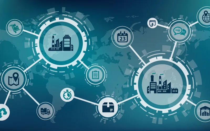 Entrepôt logistique moderne en Afrique de l'Ouest avec technologies d'intelligence artificielle