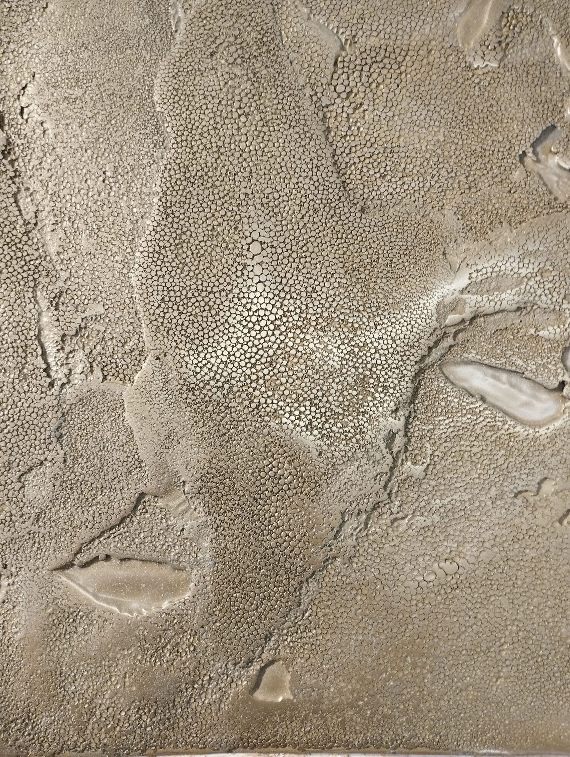 Close detail of a hand-finished Talos luxury panel