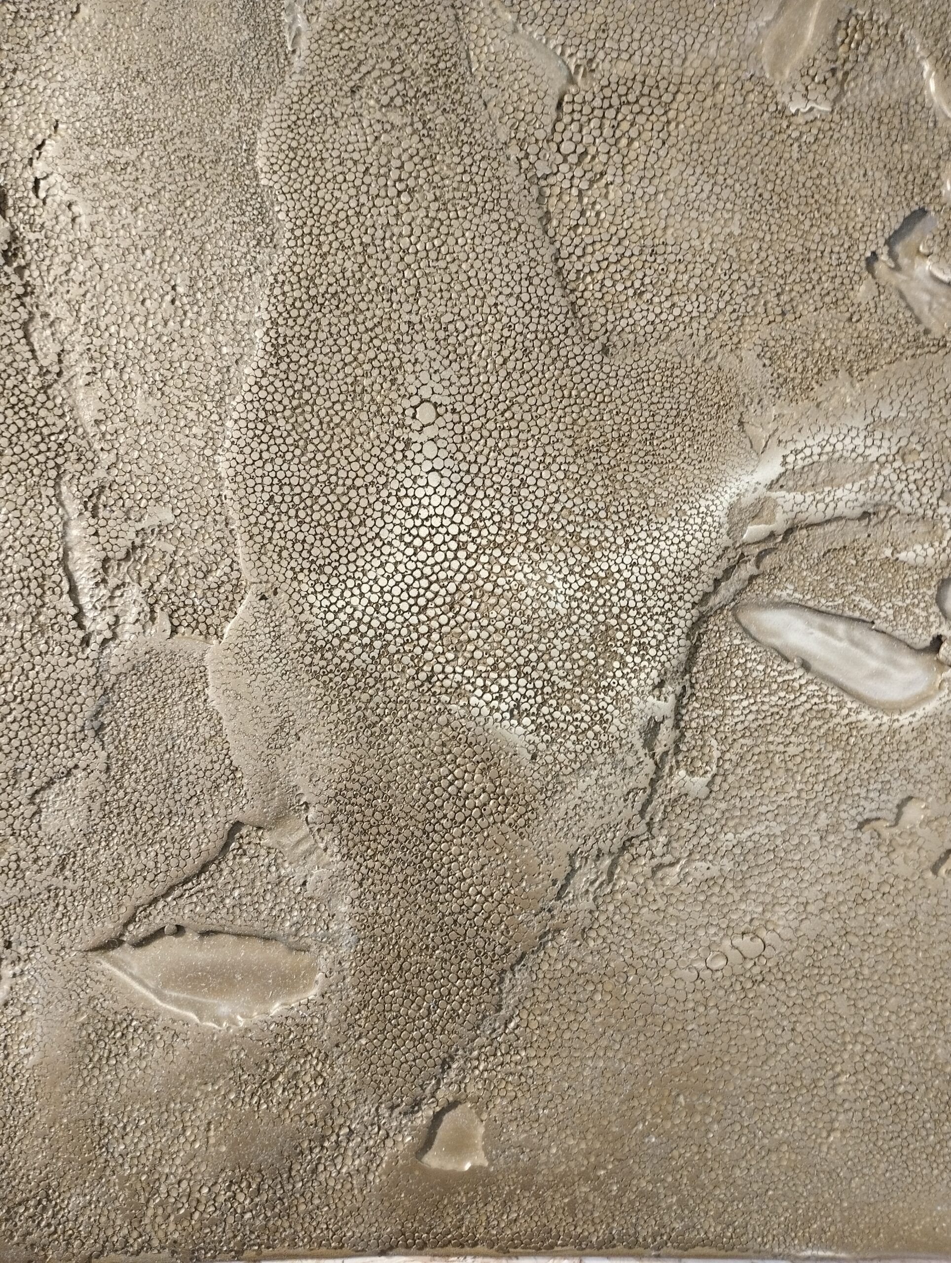Close detail of a hand-finished Talos luxury panel