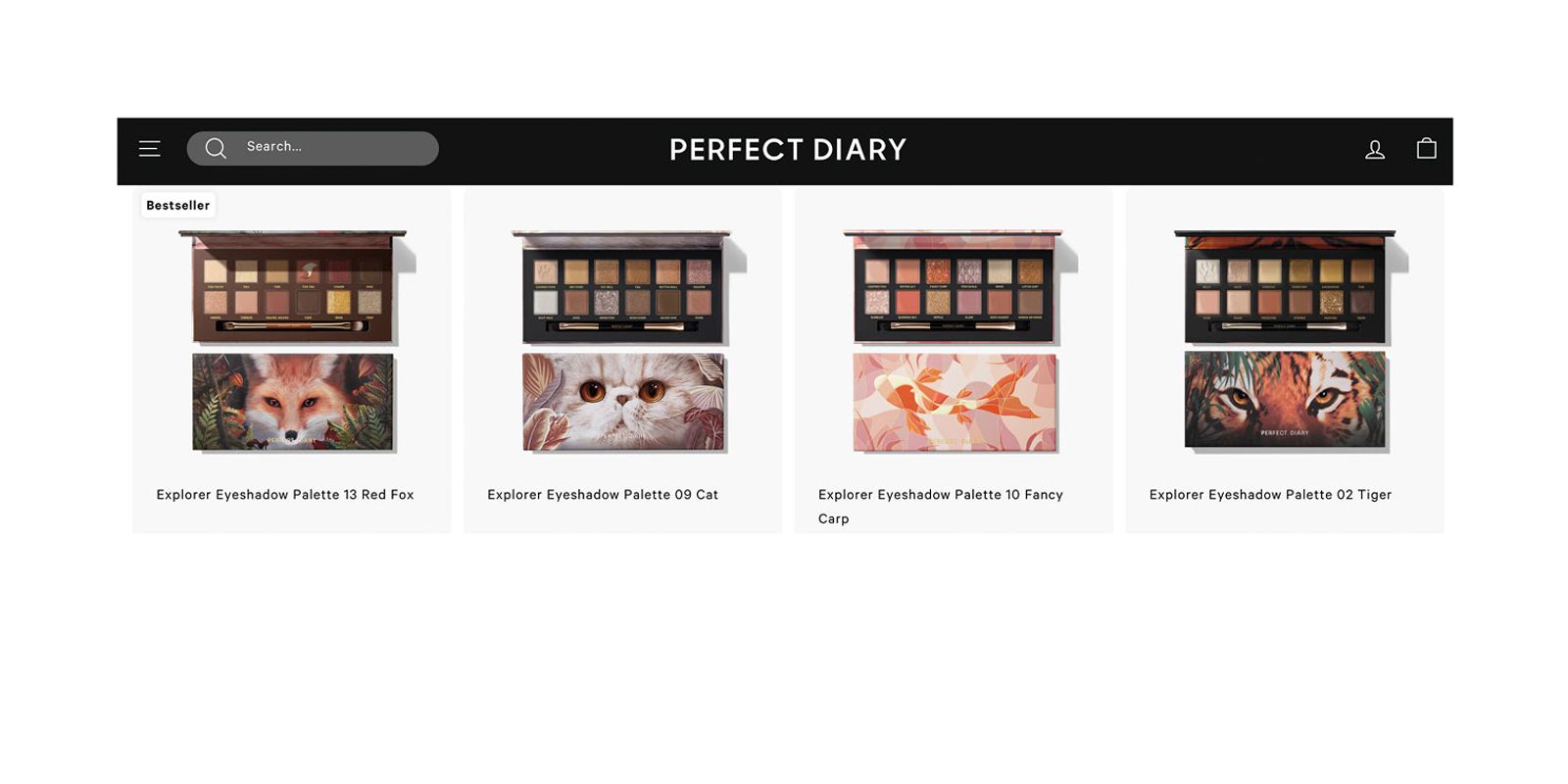 Perfect Diary x Discovery Channel product series