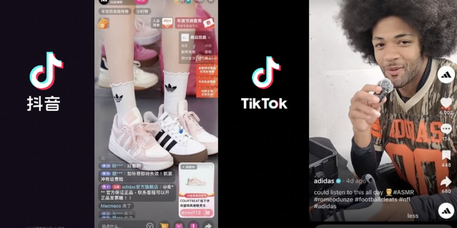 Douyin vs TikTok
