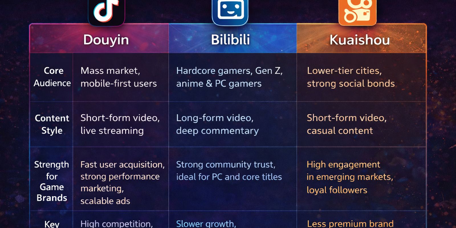 Chinese Social Networking Sites Compared (Douyin vs Others)