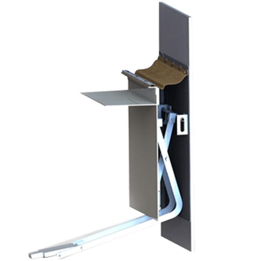 External pantograph-type mechanical seal for floating roofs — Vent Panels