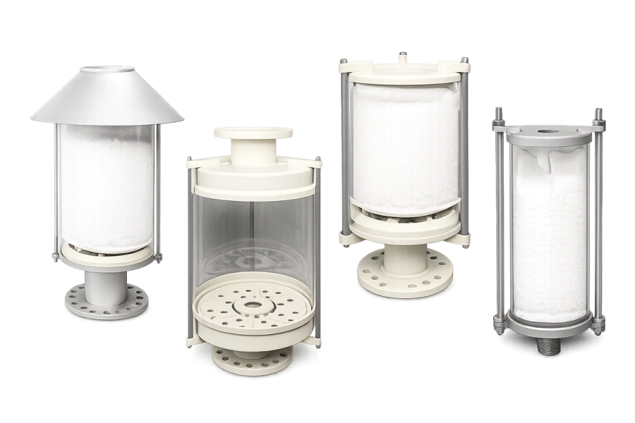 Chemical traps — Globe Valves