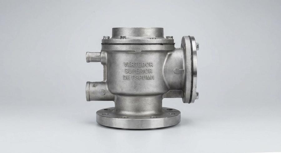 Top foam pourer (foam chamber) — Fire Protection