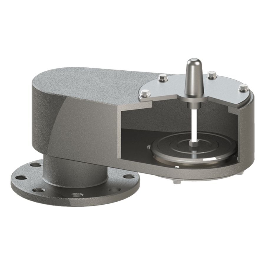 Model 190 End-of-line, weight-loaded vacuum relief valve — Vent Panels