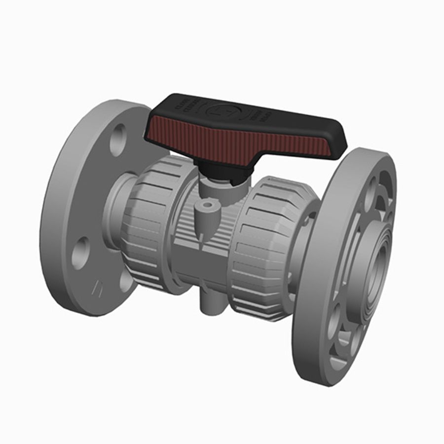 Flanged plastic ball valve — Ball Valves