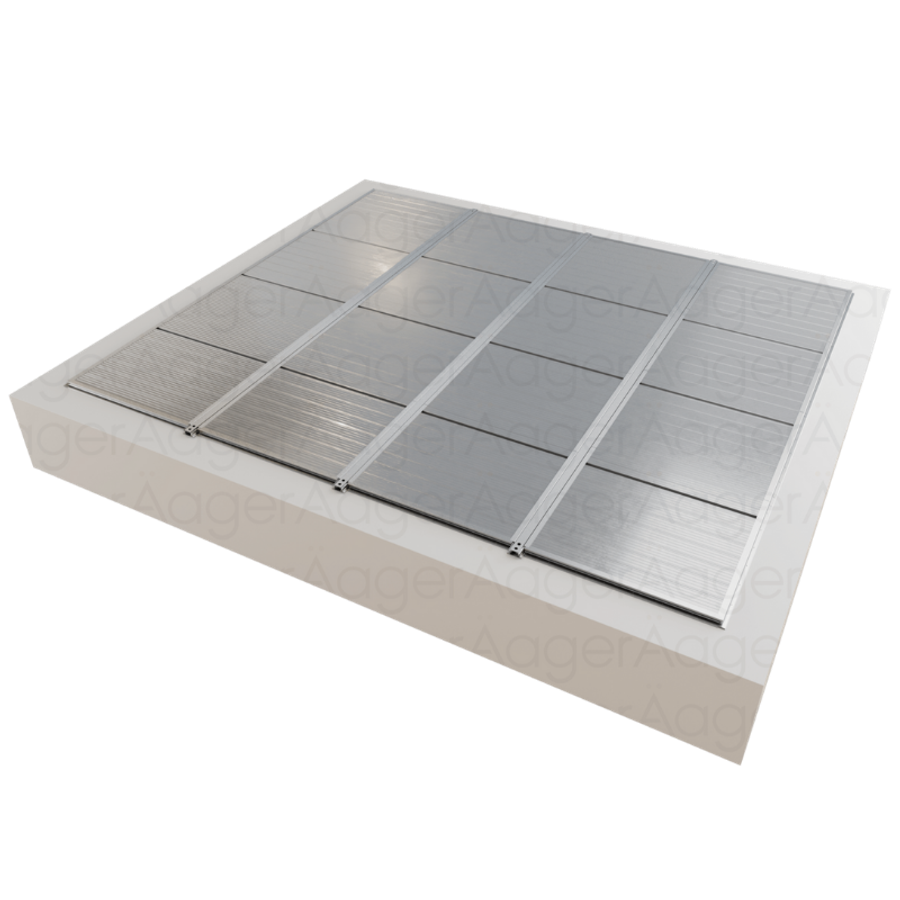Flat aluminium covers — Floating Roofs