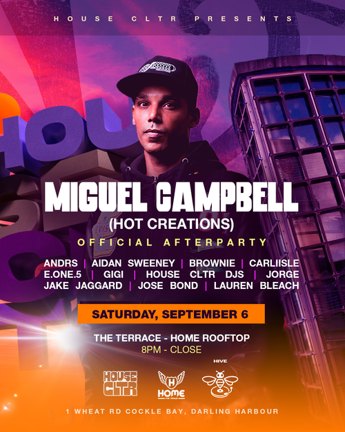 House CLTR Presents: Miguel Campbell - Terrace Afterparty