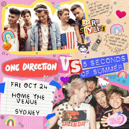 One Direction vs 5 Seconds of Summer - Sydney