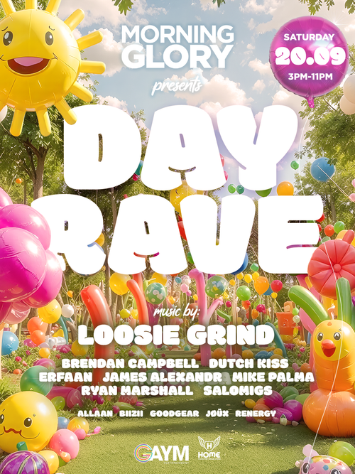 MORNING GLORY: DAY RAVE