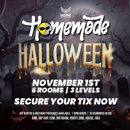 Homemade Halloween - 1st NOVEMBER 2025
