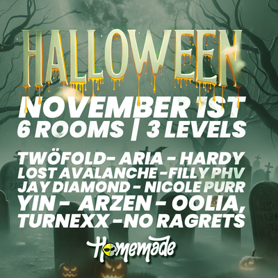 Homemade Halloween - 1st NOVEMBER 2025