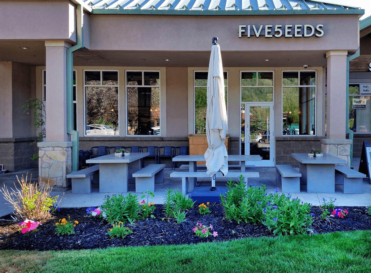 Five5eeds cafe in Park City