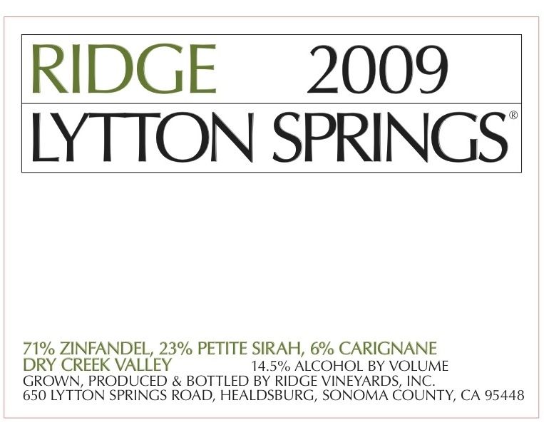 Vinforum tester California Zinfandel