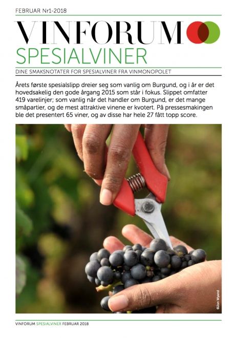 Burgundslippet i spesialbutikk