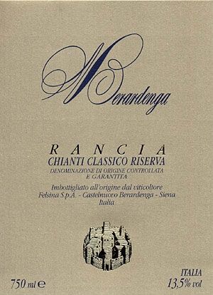 Rågod Riserva Rancia