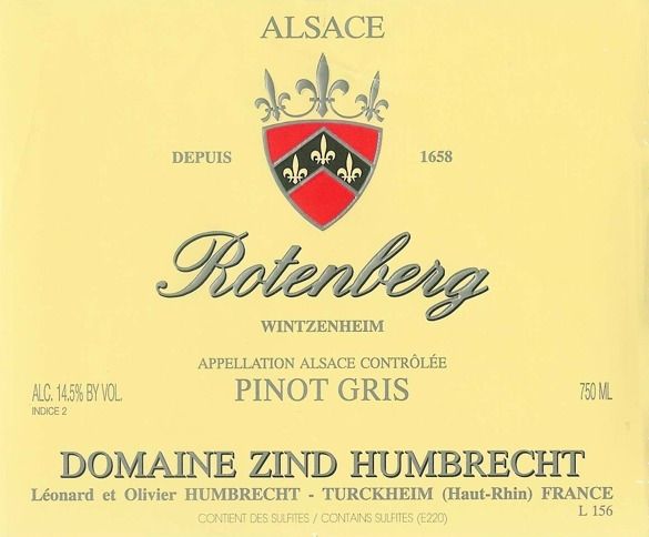 Alsace pinot gris