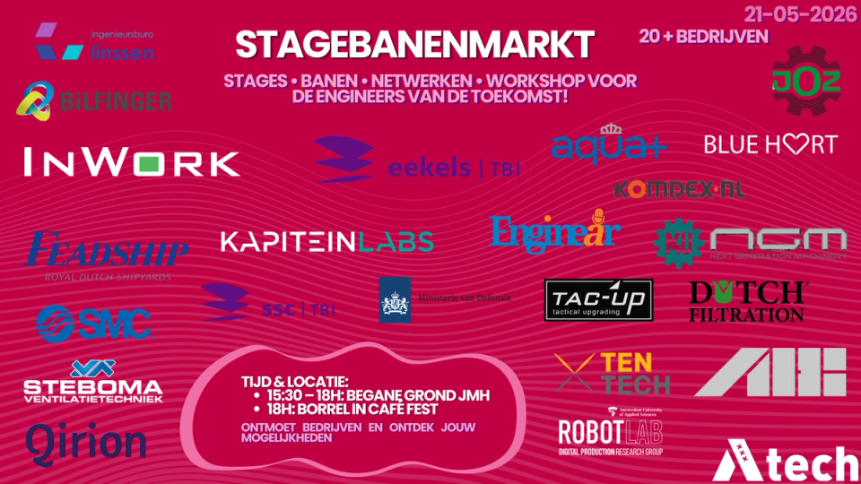 A-Tech's Stagebanenmarkt 21 MEI 2026!